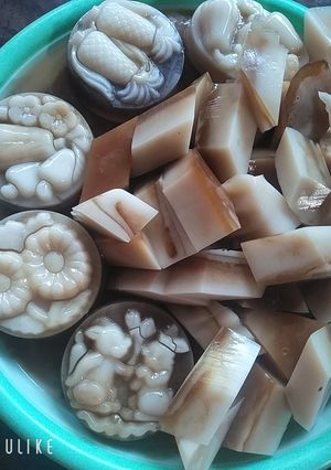 Hình của món Rau câu.