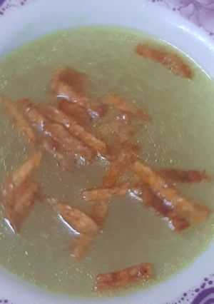 A picture of Chicken soup.