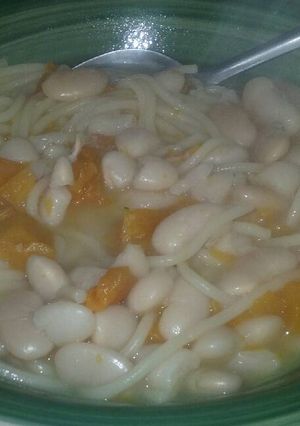 Una foto de Porotos con rienda