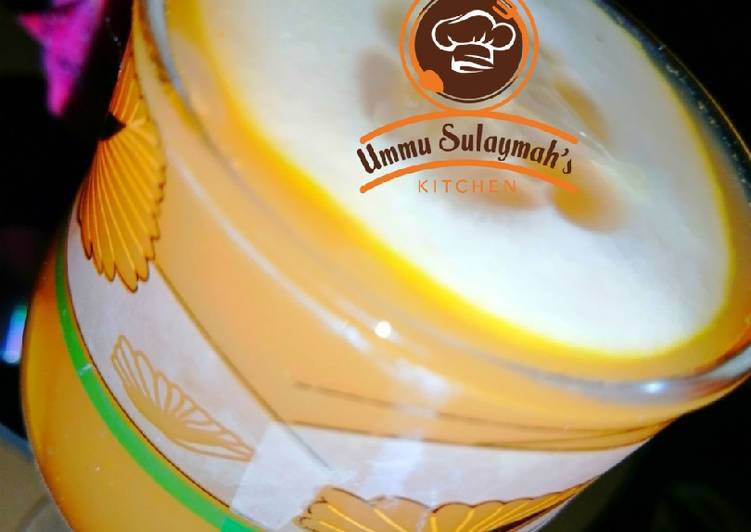 Recipe of Quick Lemon Karas Da Kayan Itatuwa. 🍹