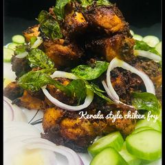 A picture of Kerala style chicken fry.