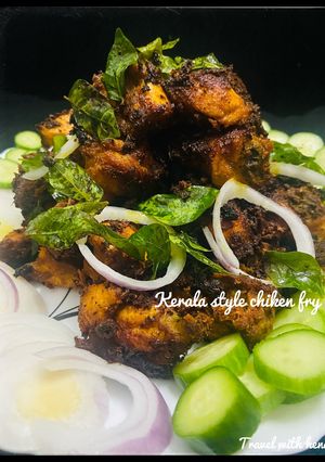 A picture of Kerala style chicken fry.