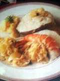 cod,langustines and sauerkraut (Zante)