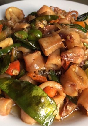 Foto resep Oseng Cumi Asin