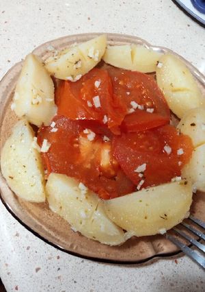 Una foto de Plato vegetariano/vegano light (al vapor)