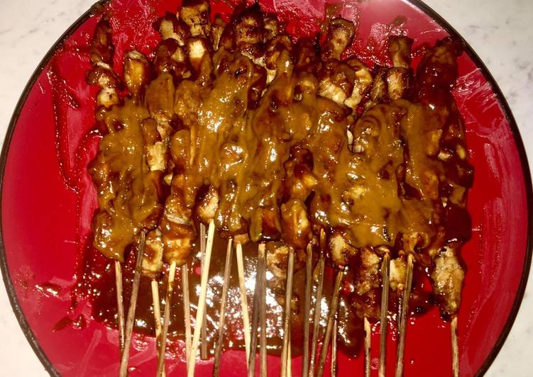 Sate ayam nyaman