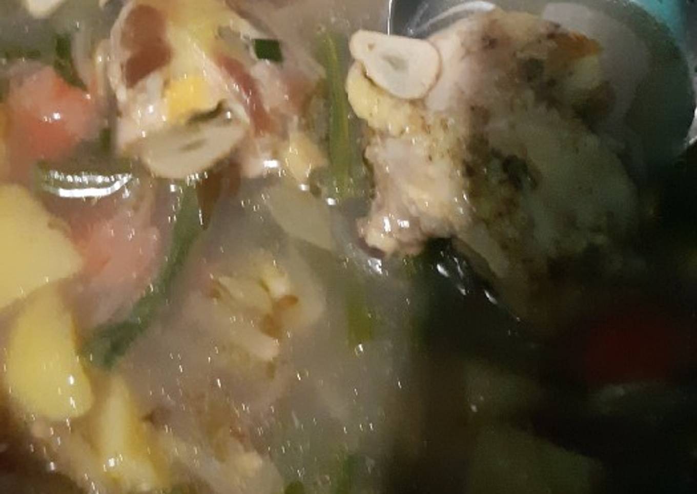 Sop ayam kampung ala bu marny
