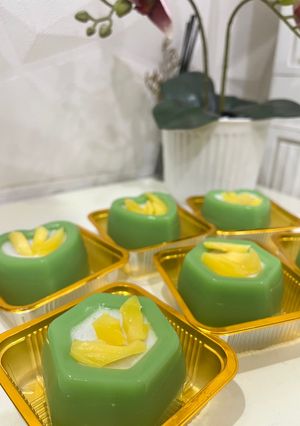 Foto resep Puding Pandan Nangka