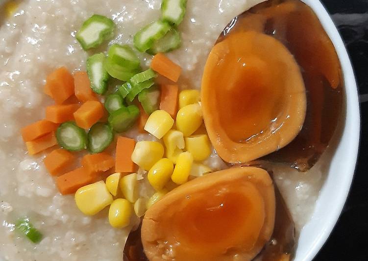 โจ๊กทูโทนสามสี "Quick&Easy Oat Rice+Sticky Rice Porridge"