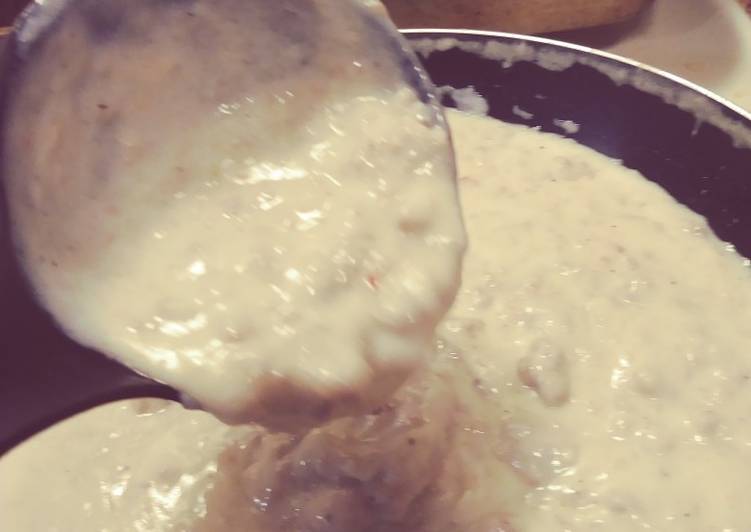 Recipe of Ultimate White country gravy