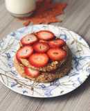 Pancakes de banano y avena 🌺