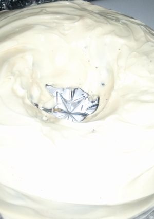 A picture of Chrissi's Purple Velvet Cake.