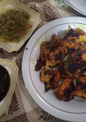 Foto resep Ayam bakar padang
