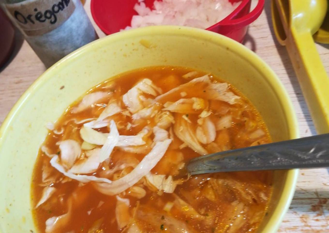 Pozole en olla exprés