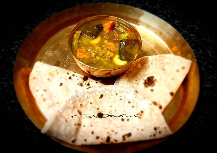 Simple Way to Prepare Award-winning Chana daal with leftover vegetables