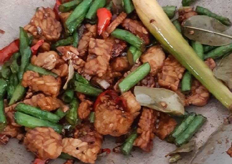 Cara Menyiapkan Orek Tempe Kacang Panjang Anti Gagal