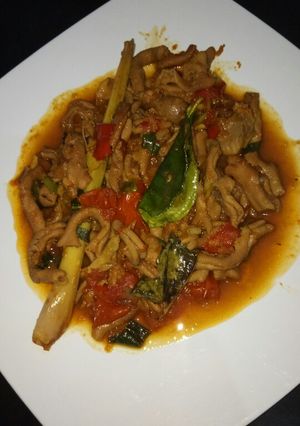 Foto resep Krengsengan usus ayam