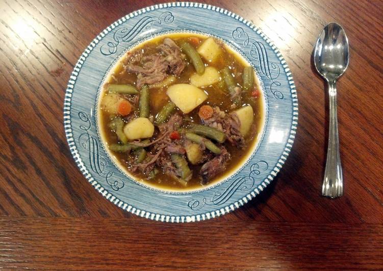 Step-by-Step Guide to Prepare Speedy Leftover Pot roast Stew