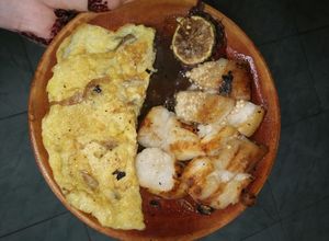 Foto resep Terong bakar + acan hitam kehantuan