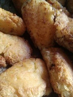 Una foto de Papa rellena