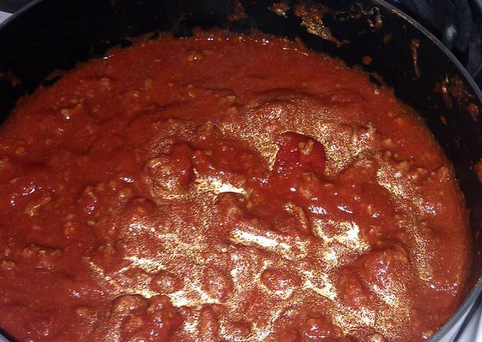 Recipe of Super Quick Homemade KCs Spaghetti Sauce