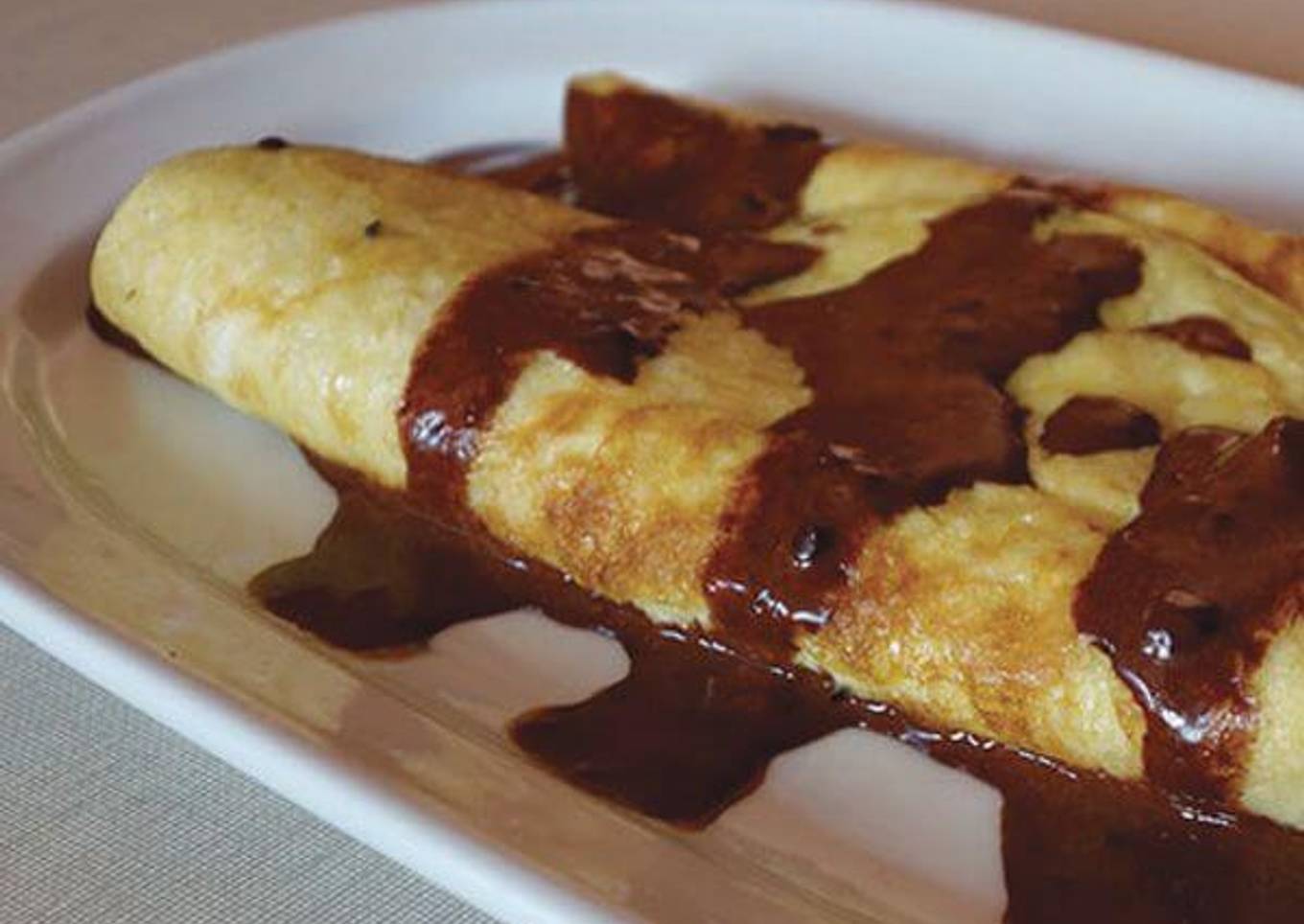 Crepes con Leche de Coco
