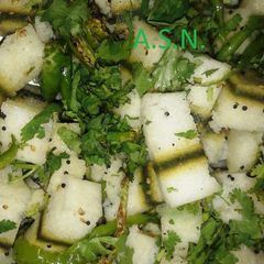 A picture of Sandwich Dhokla.