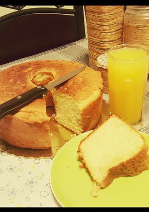 صورة لوصفة كيك الليمون(البرتقال)