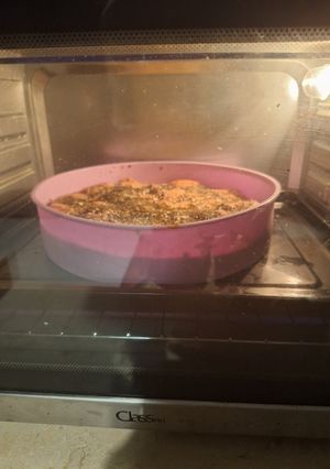 A picture of Lentils with eggs bread.
