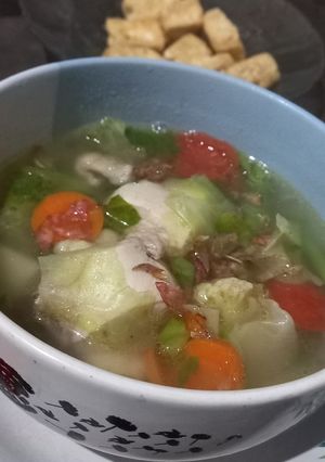 Foto resep Sup ayam😉