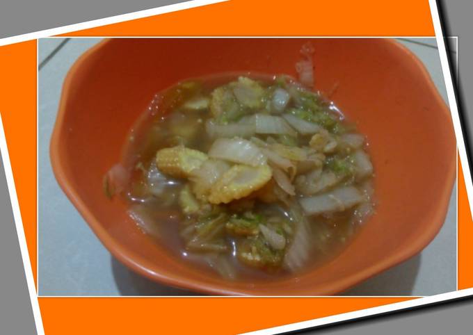 Resep Oseng Sawi Putih Jagung Muda Oleh Mita Cookpad