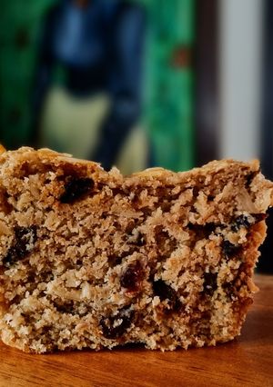 Una foto de PAN DE AVENA integral y Frutos Secos...🥜🍇🍒..!