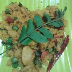 A picture of Power pack breakfast poha.