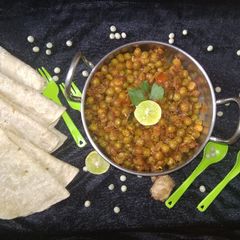 A picture of Dry Peas Curry/ Dry Peas Palya.