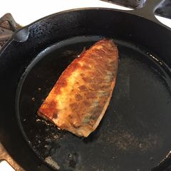 Pan-fried Mackerel A picture of Pan-fried Mackerel.