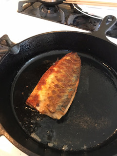 A picture of Pan-fried Mackerel.