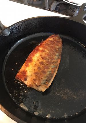 A picture of Pan-fried Mackerel.