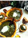 Makka de bowl mein sarso da saag