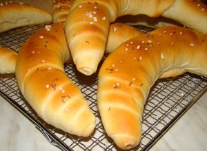 Sós kifli recept fotója