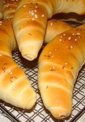Sós kifli recept fotója
