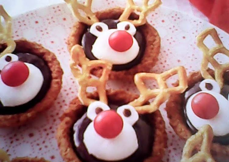 Simple Way to Prepare Delicious Butternut Snap Rudolph Chocolate tartlets