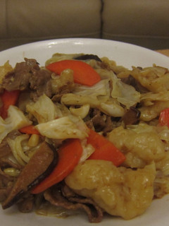 維力炸醬炒麵疙瘩 的食譜成品照片