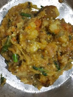 বেগুন ভর্তা (Begun bharta recipe in Bengali) রেসিপির প্রধান ছবি