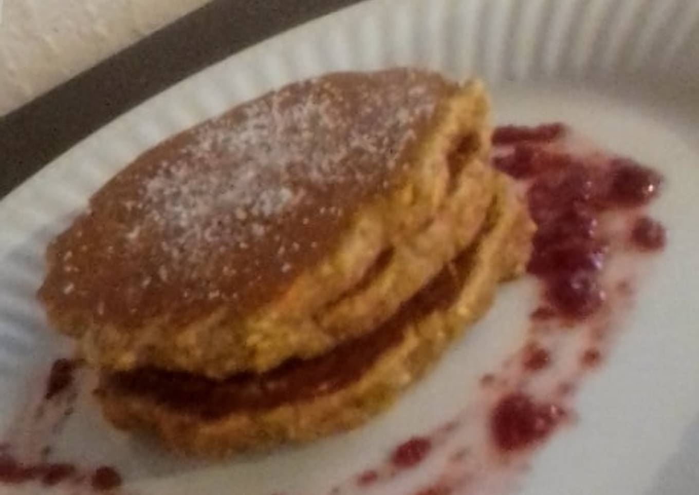 Hot cakes de avena y zanahoria 🐰