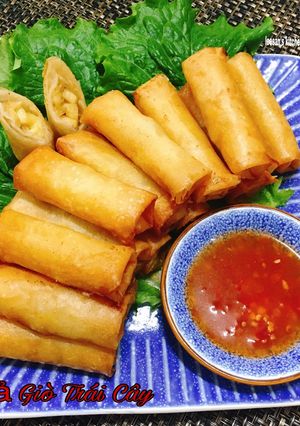 Hình của món Chả Giò Trái Cây.
