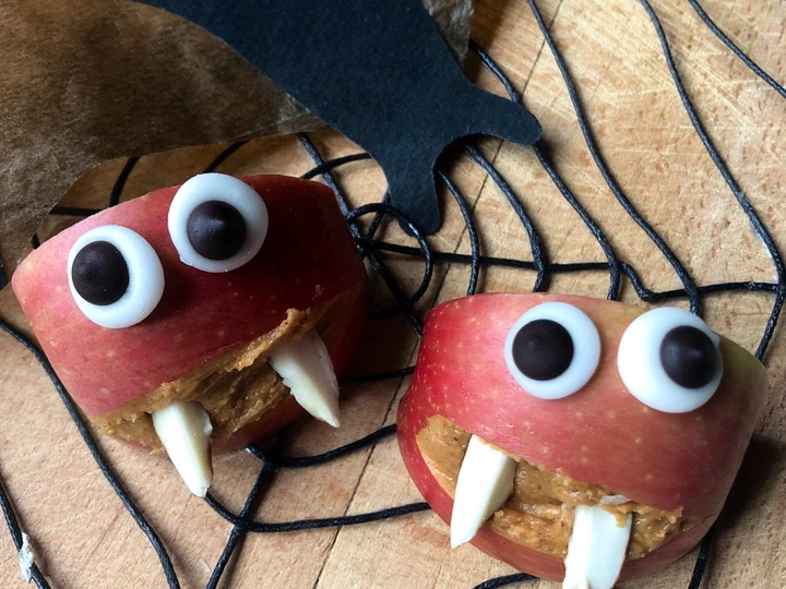 Easy Steps to Prepare Apple monsters 🍎👹 the So Delicious Tasty