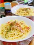 Easy Whole Egg Carbonara Udon