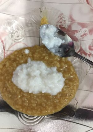 Foto resep Bubur nasi merah putih