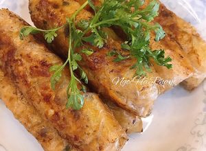 Hình của món Chả nem rán.