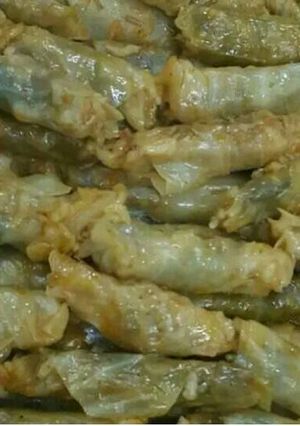 صورة لوصفة محشي كرنب أو ملفوف